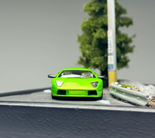 Load image into Gallery viewer, LCD 1:64 Green Murcielago Hard Top Racing Sports Model Diecast Metal Car New Collection