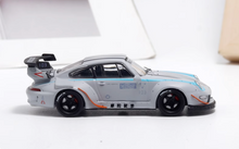 Load image into Gallery viewer, Top 1:64 Gray RWB 993 LBWK Racing Sports Classic Model Diecast Metal Car New Collection