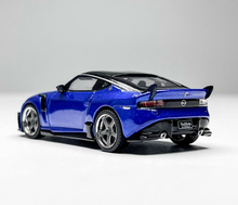 Load image into Gallery viewer, Tarmac 1:64 Blue VeilSide FFZ400 Fairlady Z Sports Model Diecast Metal Car New Collection