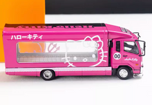 Load image into Gallery viewer, GCD 1:64 Pink Fuso Fighter Outriggers Raised Truck Model Diecast Metal Car New Collection