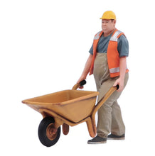 Load image into Gallery viewer, 1:24 Painted Figure Model Miniature Resin Construction Workers Builders Men Set