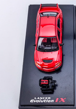 Load image into Gallery viewer, CM 1:64 JDM Red EVO Lancer 9 IX Engine Sports Model Diecast Metal Car New