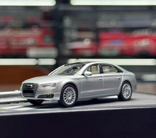 Load image into Gallery viewer, Masdi 1:64 Silver A8L D4 Luxury Sedan Sports Model Diecast Metal Car New Collection