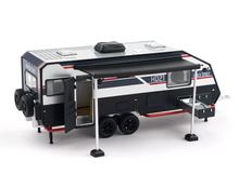 Load image into Gallery viewer, XCARTOYS 1:64 Black Series HQ21 Off Road Trailer RV Model Diecast Metal Car