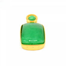 Load image into Gallery viewer, Nature Jade Peace Fortune Plaque Pendant Necklace Gift Jewelry charm Blessing