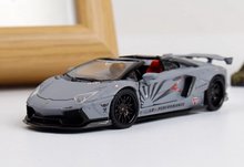 Load image into Gallery viewer, RM 1:64 Gray Aventador LP700-4 LBWK Sports Open Model Diecast Metal Car New Collection