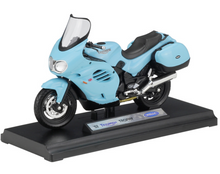 Load image into Gallery viewer, WELLY 1:18 2002 Blue Trophy Racing Sports Model Diecast Metal Motorcycle