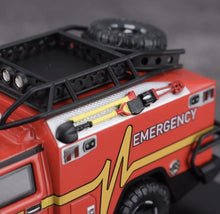 Load image into Gallery viewer, MK 1:64 Red H2 Animal Rescue Vehicle ORV Model Diecast Metal Car New Collection