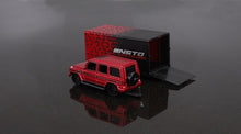Load image into Gallery viewer, Maisto 1:64 Red G Class SUV Trailer Model Toy Diecast Metal Car BN
