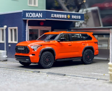 Load image into Gallery viewer, CM 1:64 Orange Sequoia Full Sized SUV ORV Sports Model Diecast Metal Car New Collection