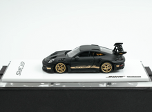Load image into Gallery viewer, 1:64 SUHE Matte Black 911 GT3 RS Sports Model Diecast Resin Car New Collection
