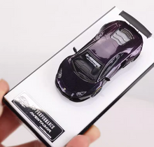 Load image into Gallery viewer, King 1:64 Purple Carbon Aventador LP700 LBWK Sport Model Diecast Metal Car New