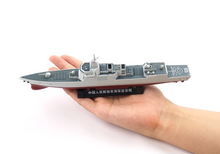 Load image into Gallery viewer, 1:850 Military PLA 055 #106 Guided Missile Destroyed Ship Model Diecast Metal