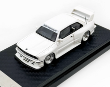 Load image into Gallery viewer, NA 1:64 White E30 Coupe Pandem Widebody Sports Model Diecast Resin Car New Collection