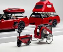 Load image into Gallery viewer, MLGB 1:64 JDM Red NA1 NSX TRA Camper Trailer Sport Model Diecast Metal Car New