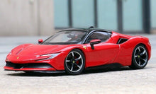 Load image into Gallery viewer, Bburago 1:24 Red SF90 Stradale Racing Sports Model Toy Diecast Metal Car BN