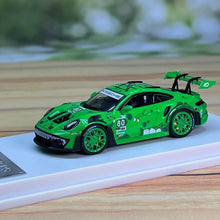 Load image into Gallery viewer, SOLO 1:64 Green 2021 911 GT3 RS 992 Racing Sports Model Diecast Metal Car New