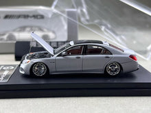 Load image into Gallery viewer, RM 1:64 Silver S63 W222 V12 VIP Luxury Sedan Sport Model Diecast Metal Car New Collection