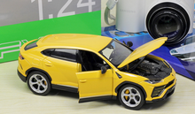 Load image into Gallery viewer, WELLY 1:24 URUS SUV Super Racing Sports Model Diecast Metal Car Display