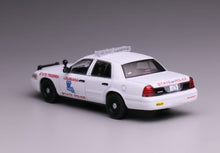 Load image into Gallery viewer, 1:64 596 Louisiana Patrol Police Crown Victoria CV Model Diecast Metal Car New Collection