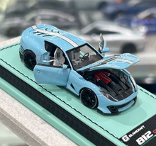 Load image into Gallery viewer, GLAMCRAFT 1:64 Blue 812C Sports Open Model Diecast Metal Car New Collection