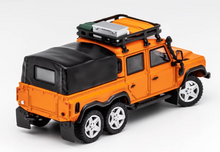 Load image into Gallery viewer, GCD 1:64 Orange ORV Defender 6x6 Camper Tent SUV Model Diecast Metal Car New