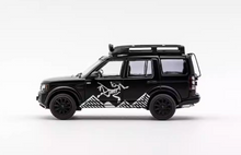 Load image into Gallery viewer, GCD 1:64 Black Discovery 4 SUV Off Road Roof Rack Model Diecast Metal Car New