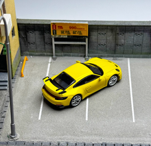 Load image into Gallery viewer, MINIGT 1:64 Yellow 911 GT3 Racing Sports Model Diecast Metal Car #565 New