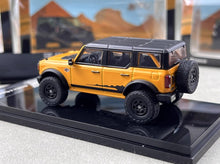 Load image into Gallery viewer, Shadow 1:64 Yellow Bronco ORV SUV 4 Doors Sports Model Diecast Metal Car New Collection