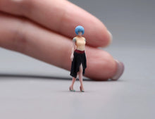 Load image into Gallery viewer, 1:64 Painted Figure Model Miniature Resin Diorama Toy Sand Sexy Girl Lady Beauty