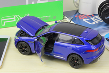 Load image into Gallery viewer, WELLY 1:24 F Pace City SUV Sports Model Diecast Metal Car Display