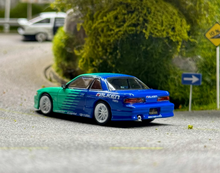Load image into Gallery viewer, Tarmac 1:64 JDM Vertex Silvia S13 Falken Sports Model Diecast Metal Car New Collection