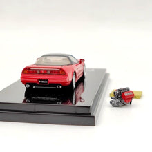 Load image into Gallery viewer, HJ 1:64 JDM Red NSX NA1 Engine Racing Sports Model Diecast Metal Car New