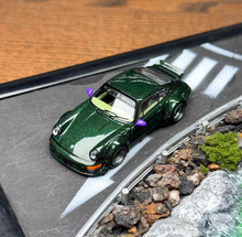 Load image into Gallery viewer, Tarmac 1:64 Green RWB 964 Sports Model Diecast Metal Car New Collection