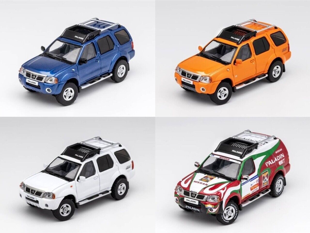 ミニカー 1/64 ニッサン PALADIN GCD GCD 1:64 PALADIN Off Road Vehicle Rally SUV Sports Model Diecast