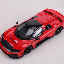 Load image into Gallery viewer, Bburago 1:24 Red F80 Racing Sports Open Model Diecast Metal Car New Collection