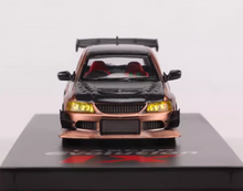 Load image into Gallery viewer, CM 1:64 JDM Bronze EVO Lancer 9 IX Widebody Sports Model Diecast Metal Car New