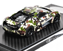 Load image into Gallery viewer, Mortal 1:64 Camo Shark Veyron SS Racing Sports Model Diecast Metal Car New Collection