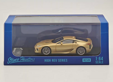 Load image into Gallery viewer, SH 1:64 Gold LFA Coupe Sports Model Diecast Resin Car New Collection