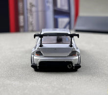 Load image into Gallery viewer, Peako 1:64 DIY Silver Lancer Evo IX 9 Sports Model Diecast Metal Car New Collection