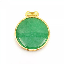 Load image into Gallery viewer, Nature Jade Cloud Palace Pendant Necklace Gift Jewelry charm Blessing Lucky