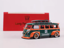 Load image into Gallery viewer, LF 1:64 VW T1 Mini Van Camper #12 RWB Kombi Sport Model Diecast Metal Car New