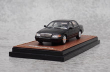 Load image into Gallery viewer, GOC 1:64 Black Crown Victoria EN114 Sedan Classic Model Diecast Metal Car New