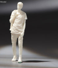 Load image into Gallery viewer, 1:64 Painted Unpainted Figure Model Miniature Resin Diorama Sand White Tee Man