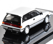 Load image into Gallery viewer, HobbyJapan 1:64 1984 Silver Carbon CIVIC Si E-AT Model Diecast Metal Car New Collection