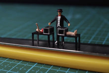 Load image into Gallery viewer, 1:64 Painted Figure Model Miniature Resin Diorama Toy Magitian Props Illusionist