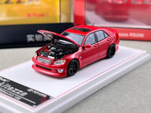 Load image into Gallery viewer, Model1 1:64 Red RS200 SXE10 Altezza Sedan Sport Model Diecast Metal Car New Collection