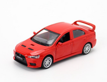 Load image into Gallery viewer, CCA 1:41 JDM EVO 10 Lanser X Racing Sports Model Toy Diecast Metal Car