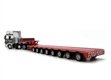 Load image into Gallery viewer, OXFORD 1:76 Scania Multi-axle Low Load Trailer Truck Model Diecast Metal Car New