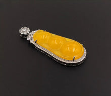 Load image into Gallery viewer, Nature Jade Fortune Beans Pendant Necklace Gift Jewelry charm Blessing Lucky b